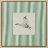 Green Stripe Geese I