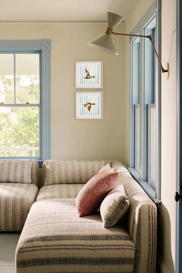 Open image in slideshow, Blue Stripe Mallard I