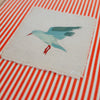 Red Stripe Seagull I