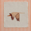 Peach Stripe Crane II