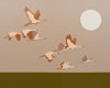 Cranes Over Grasslands 8x10